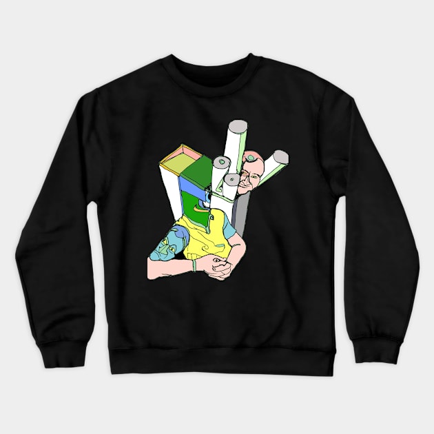 Chill Collins Crewneck Sweatshirt by DaxNorman